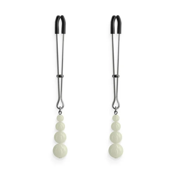 Bound Nipple Clamps G2 Iron Glow in the Dark – Gray