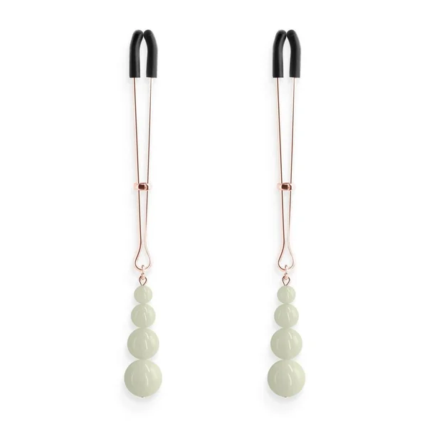 Bound Nipple Clamps G2 Iron Glow in the Dark – Rose Gold