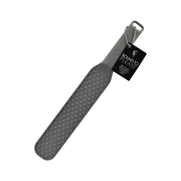 Bound to Please Silicone Spanking Paddle Grey