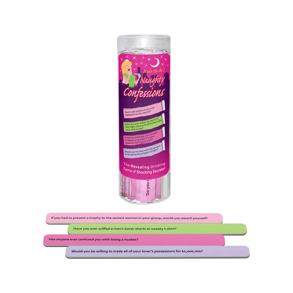 Bride To Be`s Naughty Confessions Game