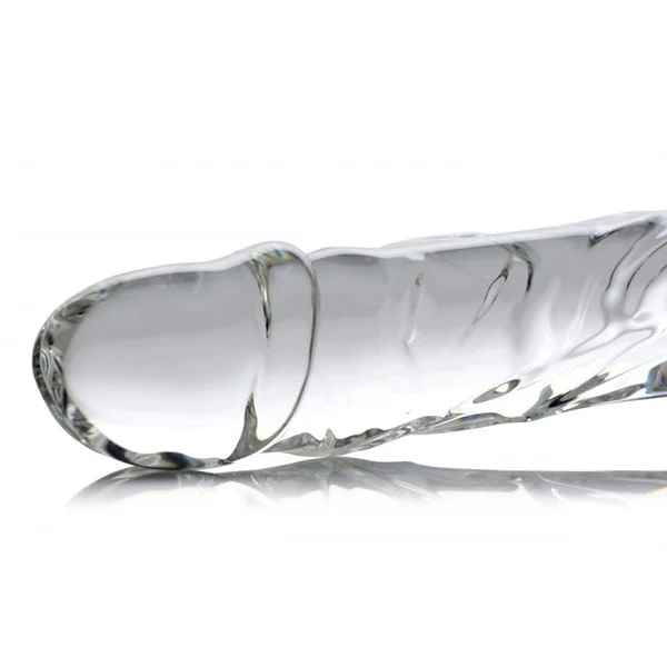 Brutus Glass Dildo Thruster - Clear