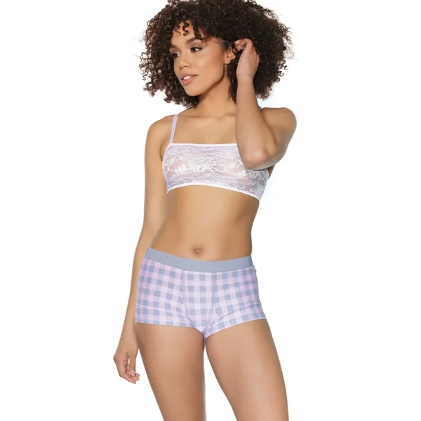 Buffalo Check Booty Short