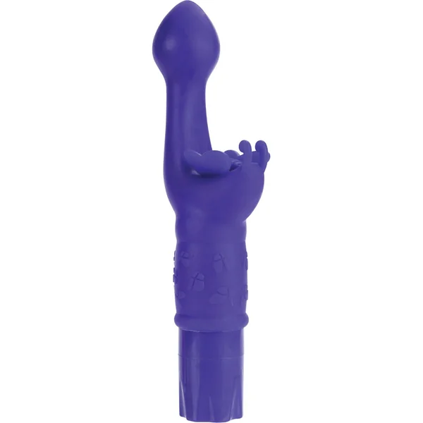 Butterfly Kiss Silicone Vibrator – Purple
