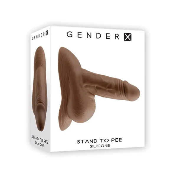Buy Gender X Silicone Stand To Pee - Dark