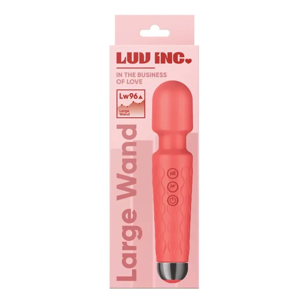 Buy Luv Inc. 8" Large Wand - Coral
