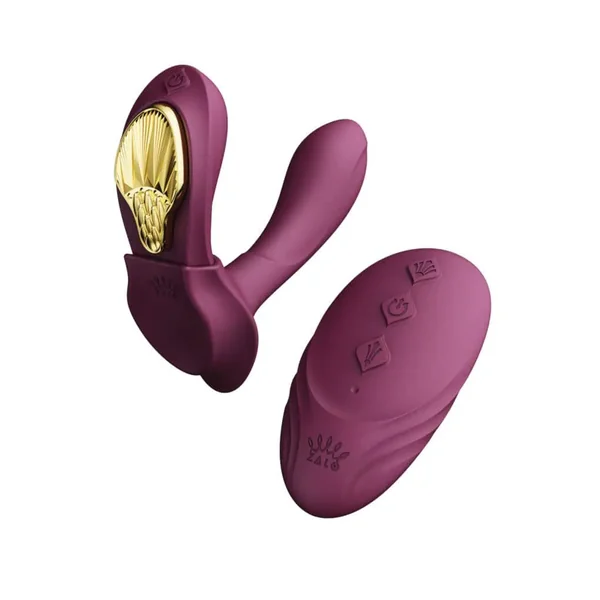 Buy ZALO Aya Wearable Vibrator w/Remote - Velvet Purple