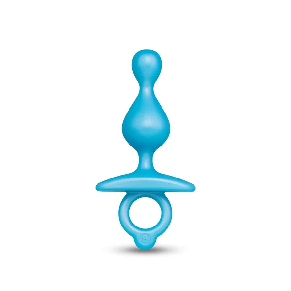 b-Vibe Butties Pop Silicone Anal Beads Blue