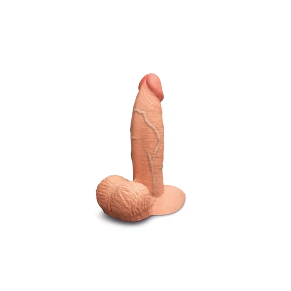b-Vibe - Slipskin Girthy Realistic 7" Silicone Dildo