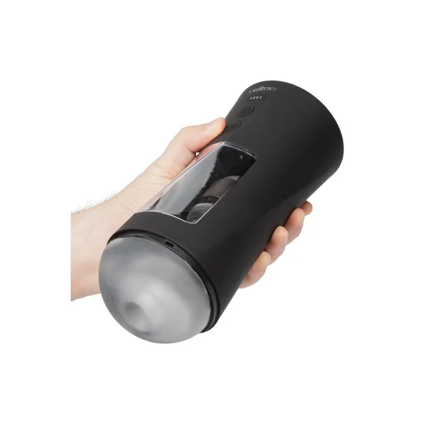 Cal Exotics - Bionic - Power Stroking Masturbator - Black/Frost