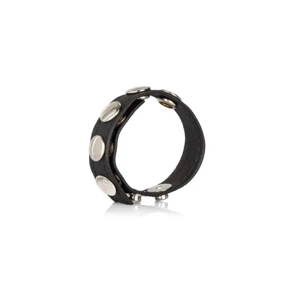 Cal Exotics - Colt - Adjustable 5 Snap Leather Cock/Ball Strap