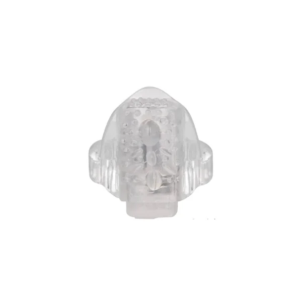 Cal Exotics - Foil Pack - Vibrating Tongue Teaser Ring - Clear