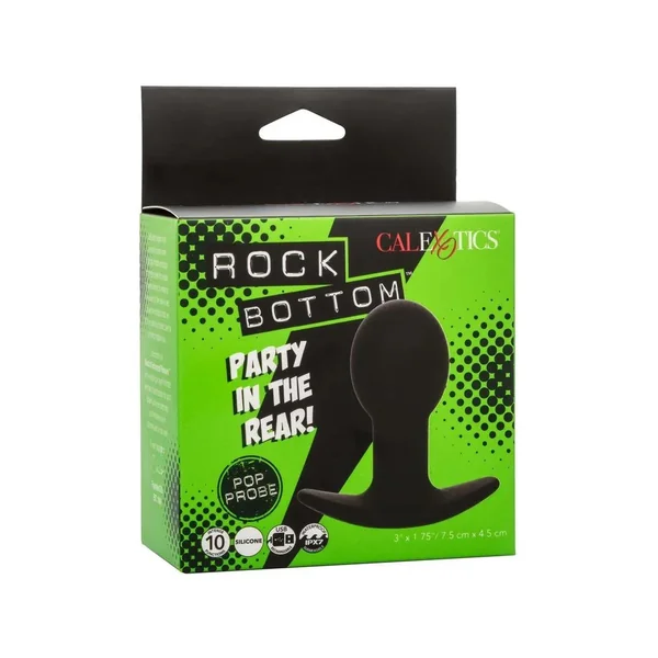 CalExotics Rock Bottom Pop Rechargeable Silicone Probe
