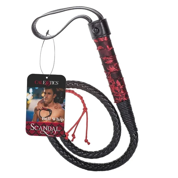 CalExotics Scandal Bull Whip Red