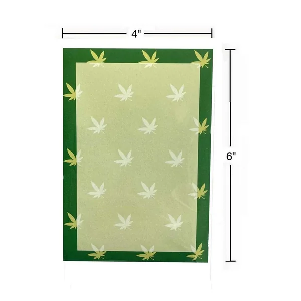 Cannabis Leaf Notepad