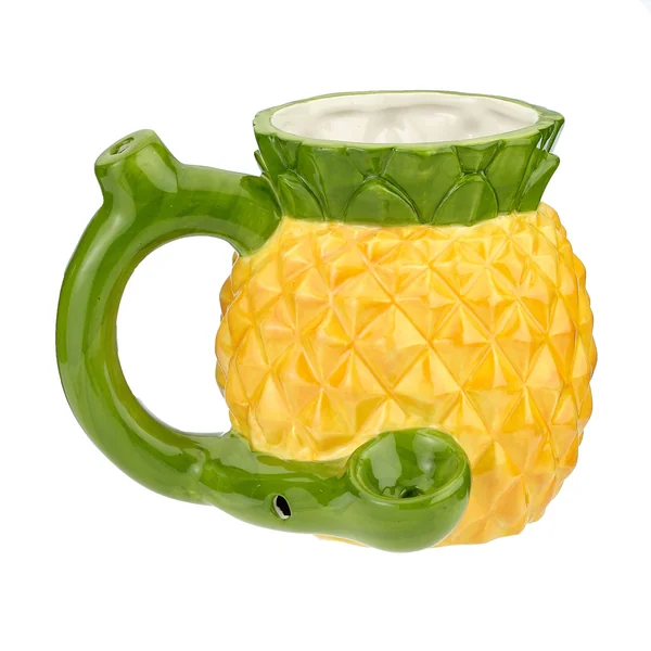 Ceramic Pineapple Mug Tropical Drinkware for Adult Parties