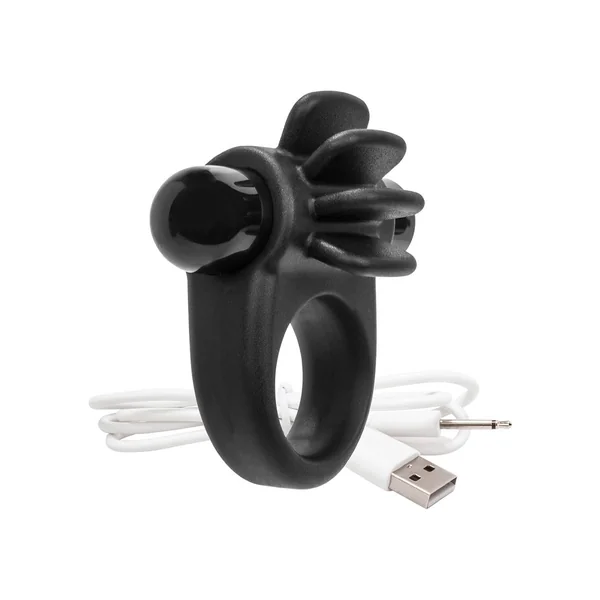 Charged Skooch Rechargeable Vibrating Silicone Cock Ring Waterproof