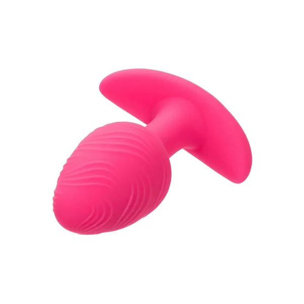 Cheeky Rechargeable Silicone Glow in The Dark Butt Plug – Pink