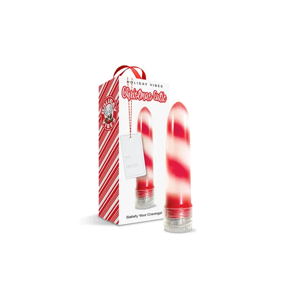 Christmas Cutie Candy Cane Bullet Vibe With Storage Bag