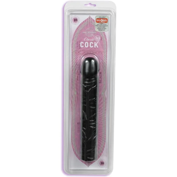 Classic Cock Realistic Big Dildo Sil A Gel 10 Inch