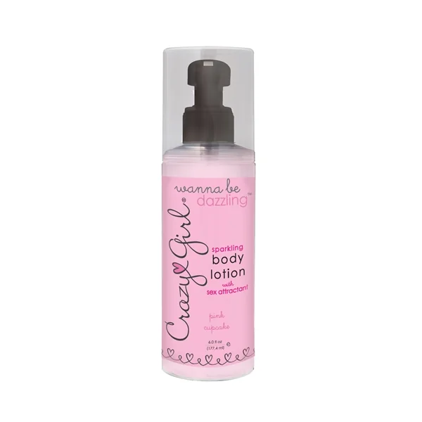 Classic Erotica Crazy Girl Sparkling Body Lotion Pink