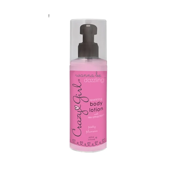 Classic Erotica Crazy Girl Sparkling Body Lotion Plumeria