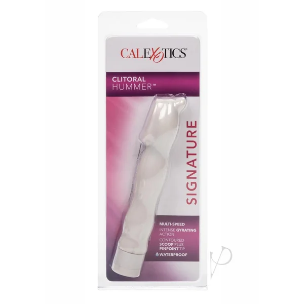 Clitoral Hummer Vibrator - White