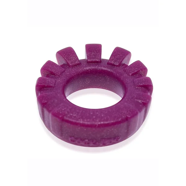 Cock Lug Lugged Cock Ring – Plum