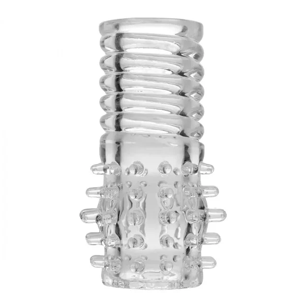 Cock Sleeve Pig in a Blanket Textured Penis Enlarger Sleeve