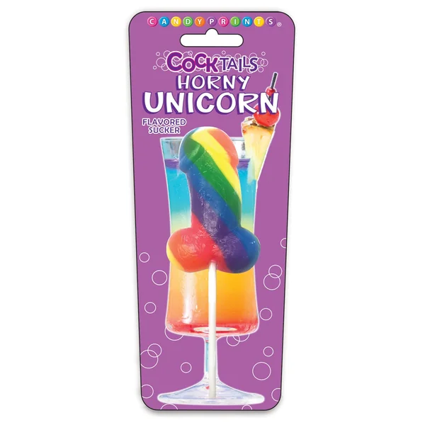 Cocktails Flavored Sucker - Horny Unicorn