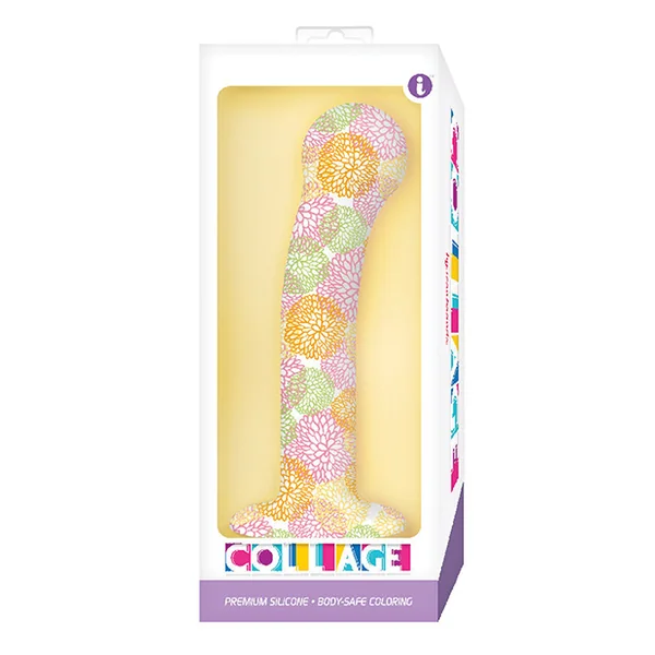 Collage: Catch the Bouquet G-Spot Silicone Dildo