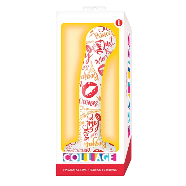 Collage: I Remember Paris G-Spot Silicone Dildo