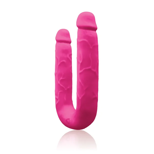 Colours Double Pleasures Pink Silicone Double Dildo