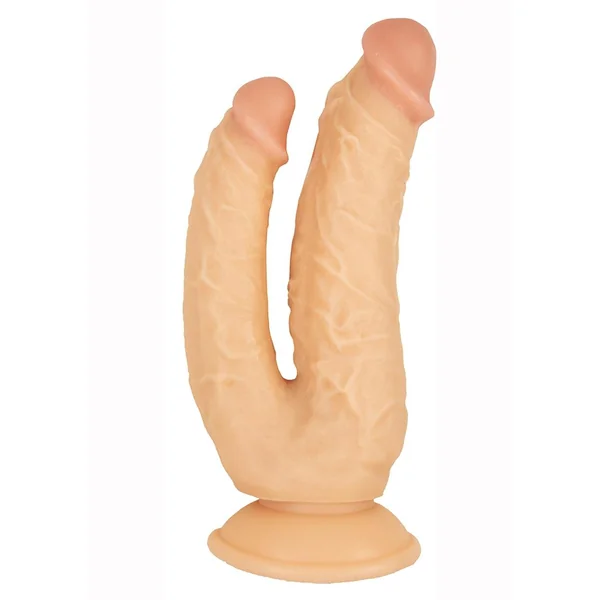 Commander Dongs Double Duty Bendable Dildo 6in – Vanilla