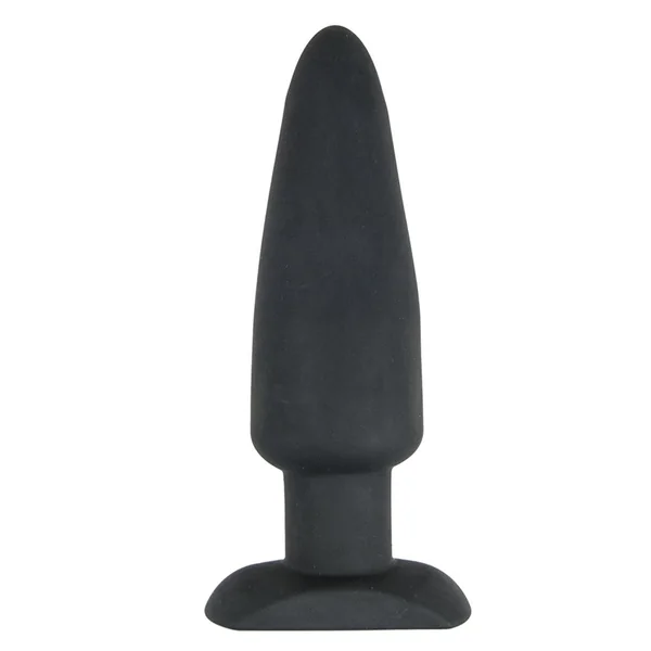 Commander Essential Silicone Rechargeable Vibrating Warming Butt Plug