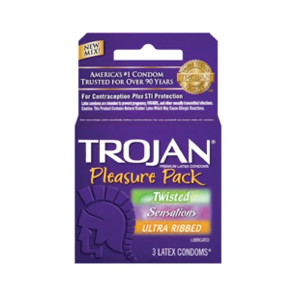 Condoms: Trojan Pleasure Pack