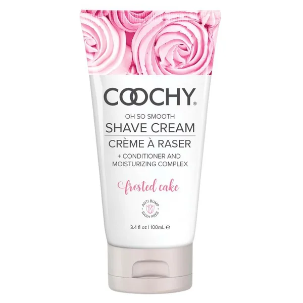 Coochy Frosted Cake Scented Shave Cream Moisturizing 3.4 Oz