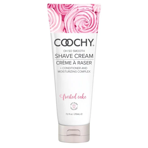 Coochy Frosted Cake Shave Cream for Smooth Moisturizing Care