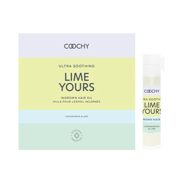 COOCHY LIME YOURS Ultra Soothing Ingrown Hair Oil - .06 oz/2 ml