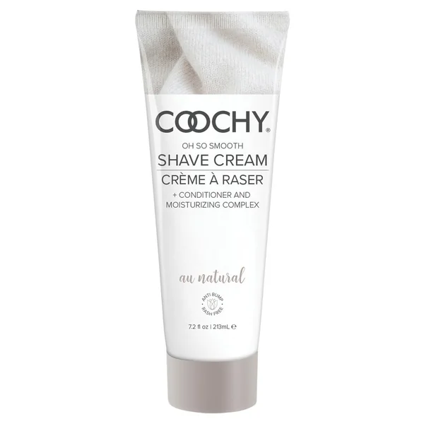 Coochy Oh So Smooth Shave Cream Au Natural 7.2 Ounce