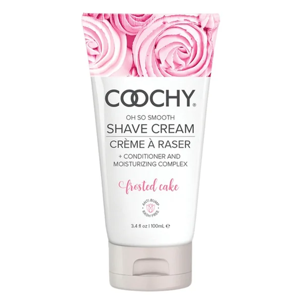 Coochy Shave Cream Frosted Cake