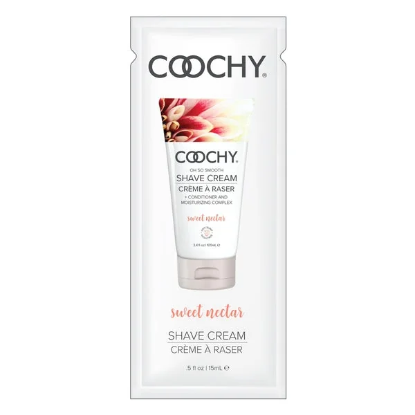 COOCHY SHAVE CREAM SWEET NECTAR FOIL