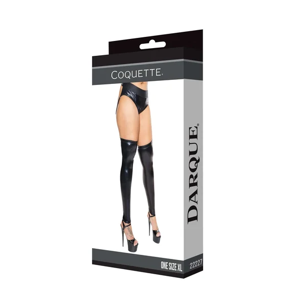 Coquette Stay Up Footless Stockings
