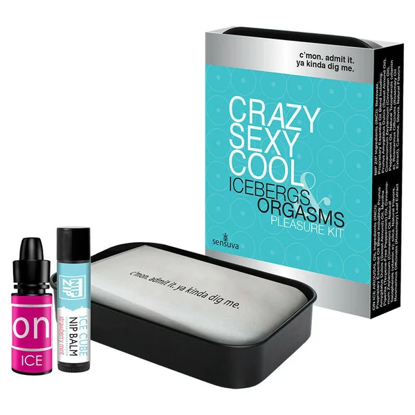 Crazy Sexy Cool Icebergs & Orgasms Cooling Arousal Pleasure Kit