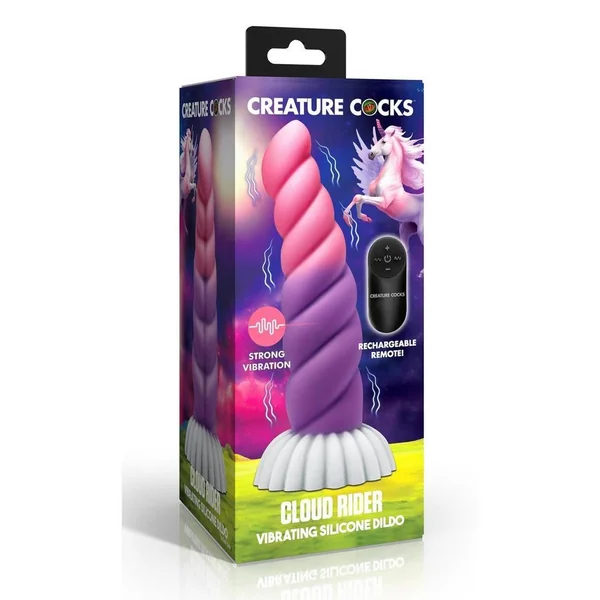 Creature Cocks Cloud Rider Unicorn Rechargeable Silicone Dildo