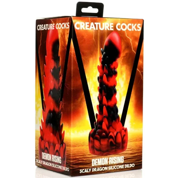 Creature Cocks Demon Rising Scaly Dragon Dildo