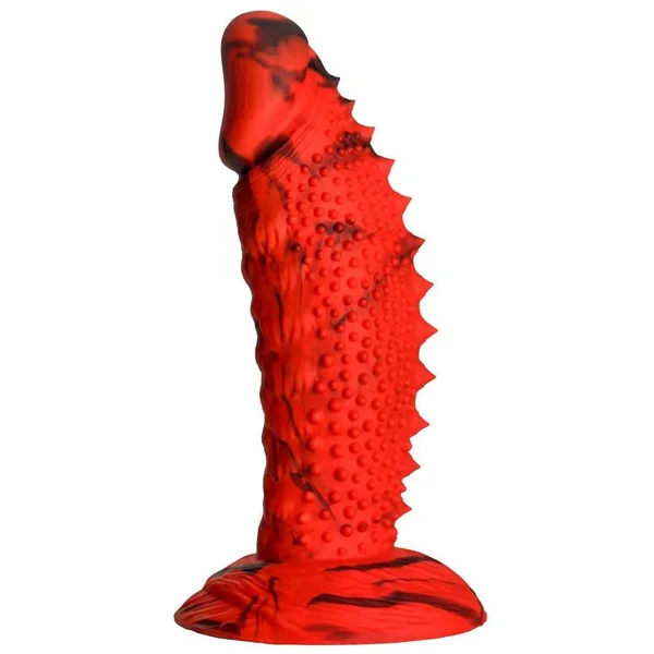 Creature Cocks Gojira Silicone Dildo – Red/Black