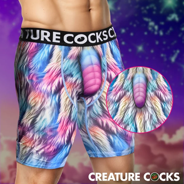 Creature Wear Mystique Unicorn Boxer Shorts – Small