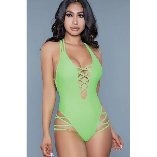 Criss Cross One Piece Swimsuit