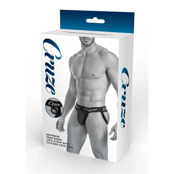 Cruze High Bar Jockstrap with Cock Ring