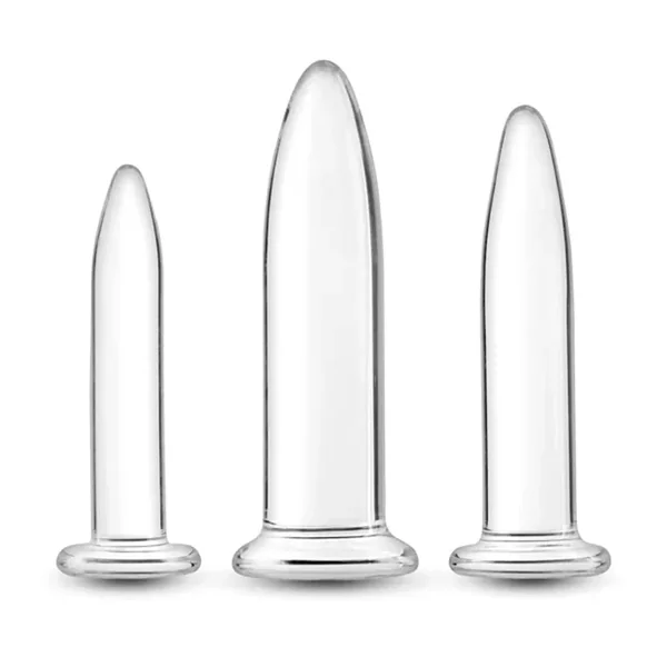 Crystal 3-Piece Glass Dilator Trainer Kit